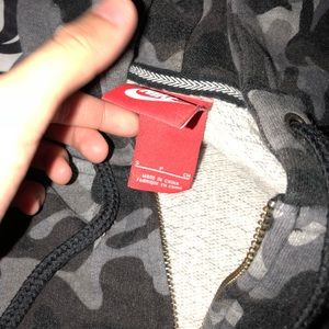 CAMO NIKE HOODIE